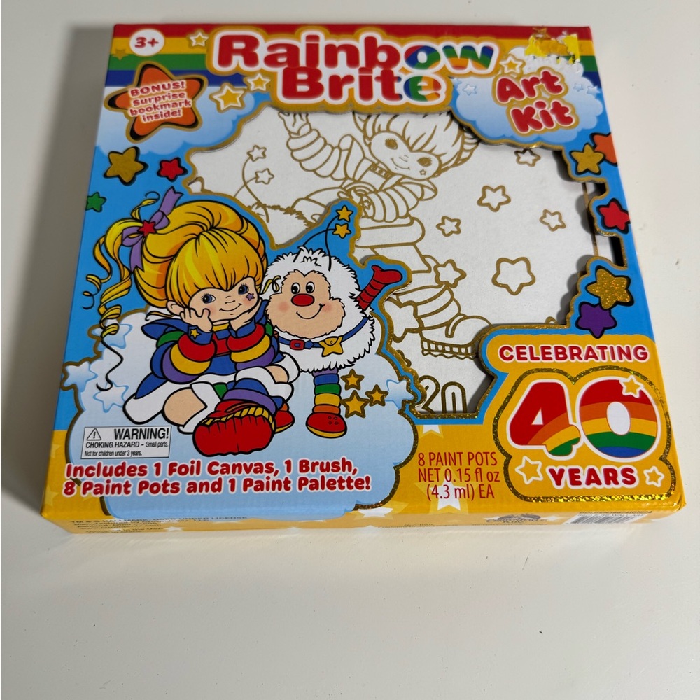 Rainbow Brite Art Kit - Colorful Creative Set